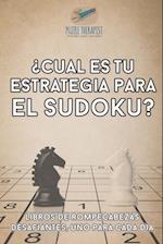 ¿cuál Es Tu Estrategia Para El Sudoku? Libros de Rompecabezas Desafiantes, Uno Para Cada Día