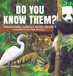 Do You Know Them? Endangered Animals Book Grade 4 | Children's Nature Books 