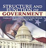 Structure and Function of Government | Creation of U.S. Government | Social Studies 5th Grade | Children's Government Books 
