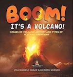 BOOM! its a Volcano! Stages of Volcanic Activity and Types of Volcanic Eruptions | Volcanoes | Grade 6-8 Earth Science