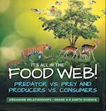 It's All in the Food Web! Predator vs. Prey and Producers vs. Consumers | Organism Relationships | Grade 6-8 Earth Science