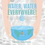 Water, Water Everywhere! Importance,Management and Distribution of Earth's Water as a Natural Resource | Grade 6-8 Earth Science
