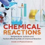 Chemical Reactions | Temperature, Surface and Factors Affecting Rate of Chemical Reaction | Grade 6-8 Physical Science