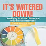 It's Watered Down! Classifying Acids and Bases and Neutralization Reactions | Grade 6-8 Physical Science