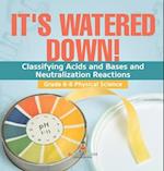 It's Watered Down! Classifying Acids and Bases and Neutralization Reactions | Grade 6-8 Physical Science