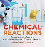 Chemical Reactions | Temperature, Surface and Factors Affecting Rate of Chemical Reaction | Grade 6-8 Physical Science