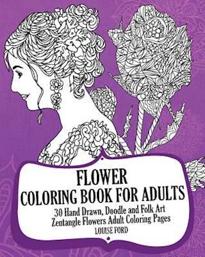 Flower Coloring Book for Adults (Volume 2)