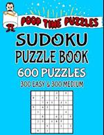 Poop Time Puzzles Sudoku Puzzle Book, 600 Puzzles