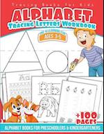 Tracing Books for Kids Alphabet Letters Workbook