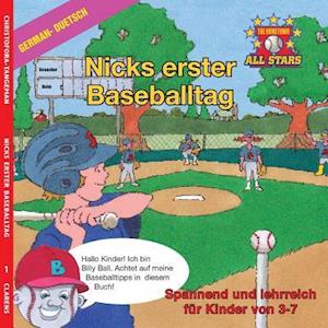 German Nick's Very First Day of Baseball in German