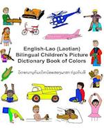 English-Lao (Laotian) Bilingual Children's Picture Dictionary Book of Colors