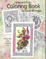 Fairies and Pixies Coloring Book