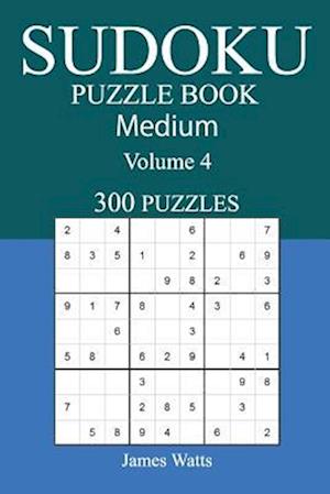 300 Medium Sudoku Puzzle Book