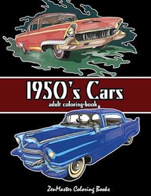 1950's Cars Adult Coloring Book
