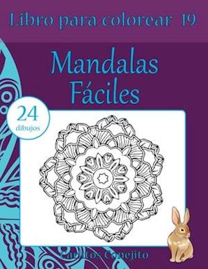 Libro Para Colorear Mandalas Faciles