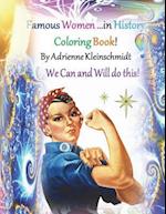 Famous Women in History Coloring Book!