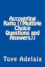 Accounting Ratio (Multiple Choice Questions and Answers)