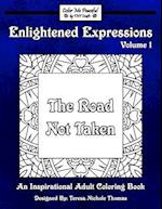 Enlightened Expressions Adult Coloring Book, Volume 1