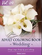 Wedding Day Coloring Book for Stress Relief & Mind Relaxation, Stay Focus Therapy
