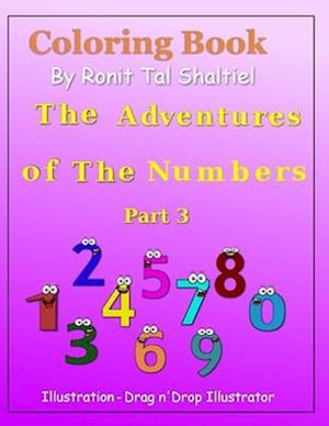 Coloring book - The Adventures of the Numbers: Multiplication and Addition.