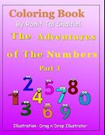 Coloring book - The Adventures of the Numbers: Multiplication and Addition. 