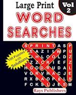 Large Print Word Searches Vol 2