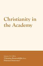 Christianity in the Academy 2016