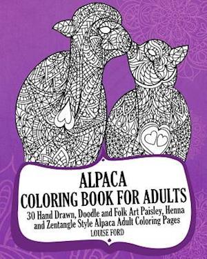 Alpaca Coloring Book for Adults