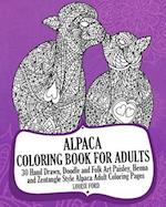 Alpaca Coloring Book for Adults