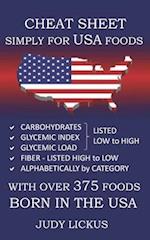 Cheat Sheet Simply for USA Foods