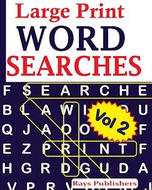Large Print Word Searches Vol 2