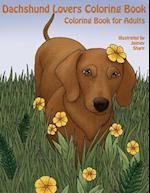 The Dachshund Lovers Coloring Book