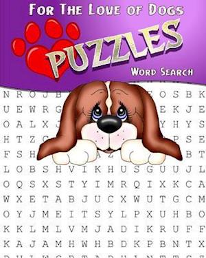 For the Love of Dogs Word Search Puzzles