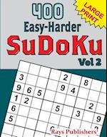 400 Easy-Harder Sudoku Vol 2