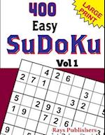 400 Easy Sudoku Vol 1