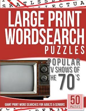 Large Print Wordsearches Puzzles Popular TV Shows of the 70s