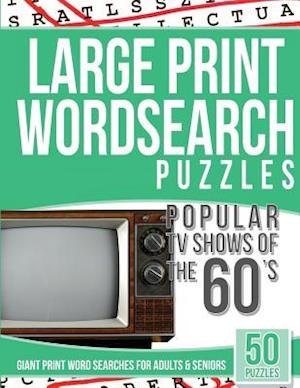 Large Print Wordsearches Puzzles Popular TV Shows of the 60s