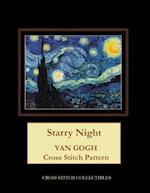 Starry Night: Van Gogh cross stitch pattern 