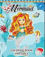 Mermaid Coloring Books for Girls