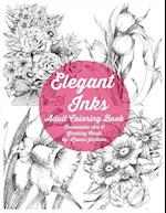 Elegant Inks - Adult Coloring Book