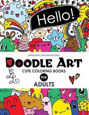 Doodle Art Cute Coloring Books for Adults and Girls