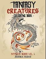 Fantasy Creatures Coloring Book