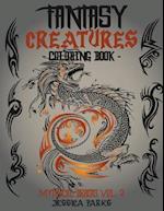 Fantasy Creatures Coloring Book