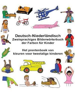 Deutsch-Niederländisch Zweisprachiges Bilderwörterbuch Der Farben Für Kinder Het Prentenboek Van Kleuren Voor Tweetalige Kinderen