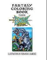Fantasy Coloring Book Starring Enok the Prodigal