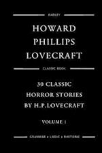 30 Classic Horror Stories by H.P.Lovecraft - Volume 1