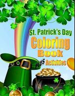 St. Patrick's Day Coloring Book for Kids Plus Activities