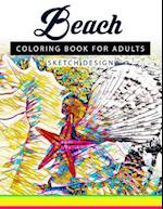 Beach Coloring Books for Adults