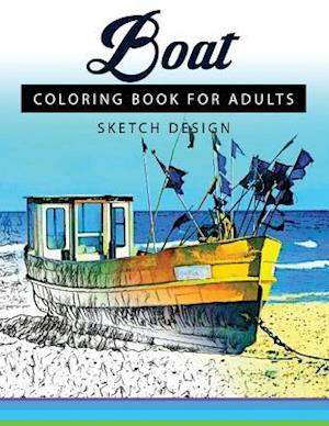 Boat Coloring Books for Adults