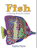 Fishes Coloring Book for Adults